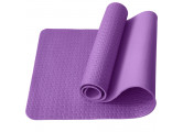 Коврик для йоги Sportex E40037 ЭВА 183х61х0,7 см (фиолетовый Мрамор)
