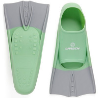 Ласты укороченные силиконовые Larsen 6975 NEW Mint\Graphite