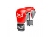 Перчатки тренировочные Everlast Powerlock 16oz серый/красный