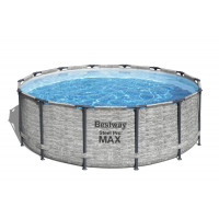 Каркасный бассейн Bestway Steel Pro Max 427x122 см (фильтр, лестница, тент) 5619D
