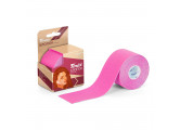 Тейп кинезиологический Tmax Beauty Tape (5cmW x 5mL), хлопок, розовый