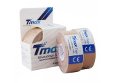 Тейп кинезиологический Tmax Extra Sticky Biege (2,5 см x 5 м), 2 шт, 423815, телесный