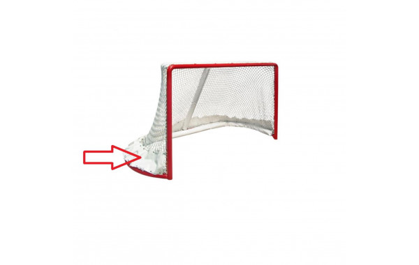 Защита хоккейной сетки Sportex из тента (комплект) 18743 600_380