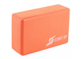Блок для йоги 22,8х15,2х7,6см Start Up ECE065 персиковый