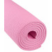 Коврик для йоги и фитнеса 183x61x0,8см Star Fit PVC FM-101 розовый пастель 75_75