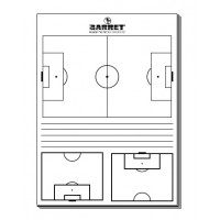 Блокнот (50 листов формата А4) с макетом футбольного поля Barret S.r.l. BL50F