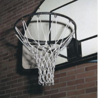 Сетка баскетбольная нить 4,5 мм веревка белая ФСИ 090245