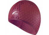 Шапочка для плавания силиконовая Bubble Cap (бордовая) Sportex E41539