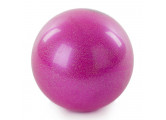 Мяч для художественной гимнастики d15см AB2803B розовый металлик