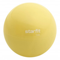Медбол 1кг Star Fit GB-703 желтый пастель