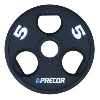 Олимпийский диск в уретане Precor FM\UPP-5KG\BK-LZ-00 5 кг, черный с лазерной гравировкой