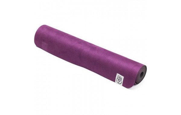 Коврик для йоги 183х61х0,3см Inex Suede Yoga Mat ECO искусственная замша HG\MFMAT-ECO\18-61-03 фиолетовый 600_380