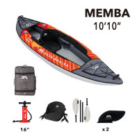 Надувной каяк 330x90см, весла, сиденья, киль, сумка, до 110кг Aqua Marina Memba-330 ME-330