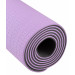 Коврик для йоги и фитнеса 183x61x0,6см Star Fit TPE FM-201 фиолетовый пастель\серый 75_75