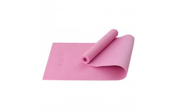 Коврик для йоги и фитнеса 183x61x0,8см Star Fit PVC FM-101 розовый пастель 600_380
