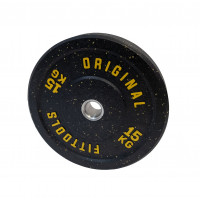Диск бамперный Original Fit.Tools D50мм 15 кг FT-RPI-15