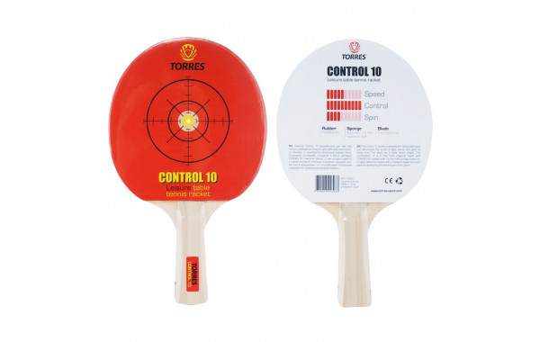 Ракетка для настольного тенниса Torres Control 10 TT0001 600_380