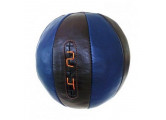Набивной мяч кожаный медбол для кроссфита Hercules диаметр 35 см 5319