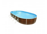 Морозоустойчивый бассейн Azuro овальный 910х460х120см Premium 407DL