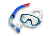 Набор для плавания детский Sportex маска+трубка (ПВХ) E41225 синий