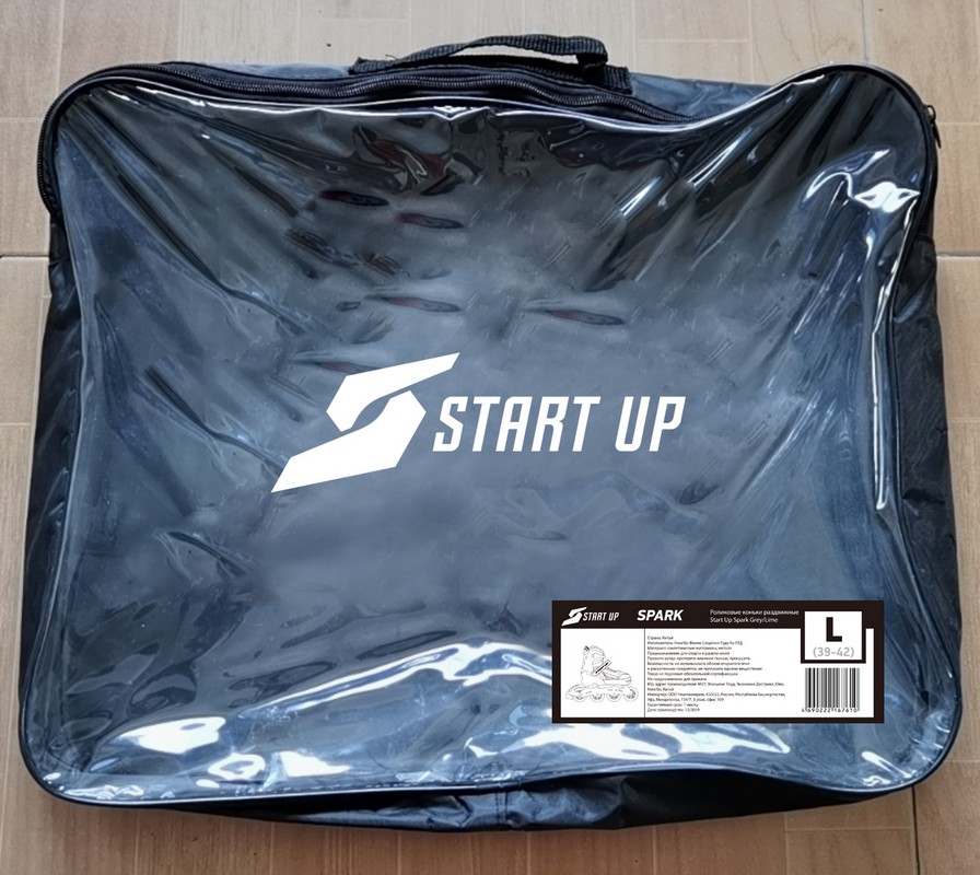 Ролики раздвижные Start Up Spark ПВХ-сумка 896_800