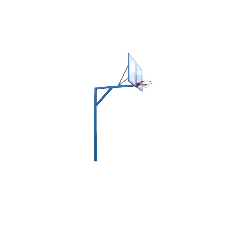 Стойка баскетбольная стационарная Г - образная, уличная, вынос 1,75 м Ellada УТ0064 800_800
