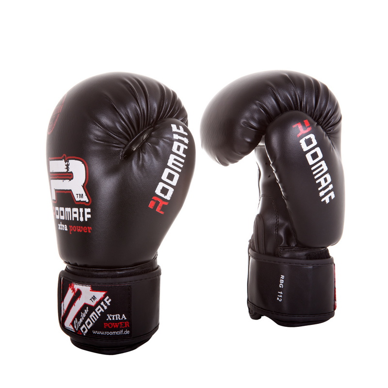 Боксерские перчатки Roomaif RBG-112 Dx Black 10 oz 800_800