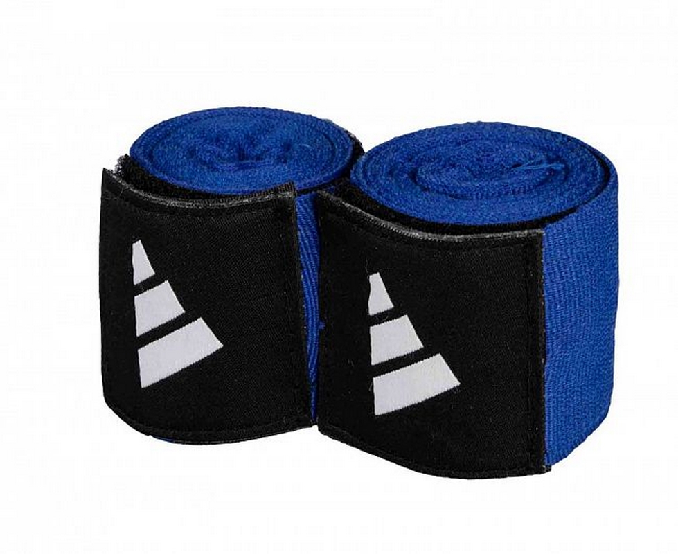 Бинты боксерские Boxing IBA Pro Hand Wrap adiBP031S синий 979_800