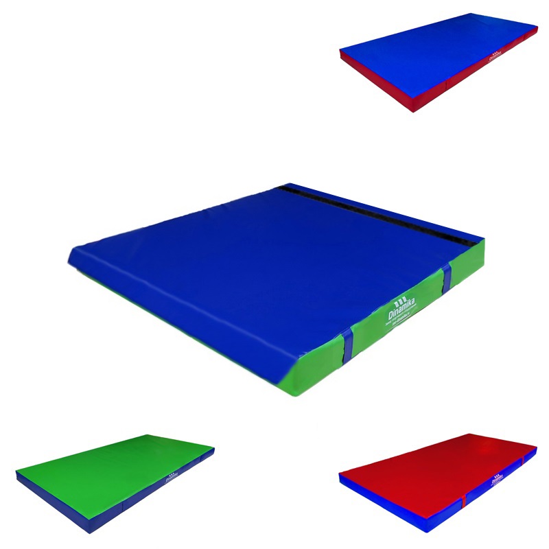 Мат гимнастический 100x100x5см винилискожа-велькро (ппу) Dinamika ZSO-001260 800_800