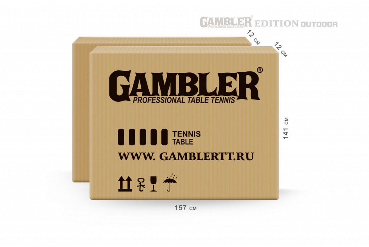 Стол теннисный Gambler Edition Outdoor GTS-4 blue 1196_800