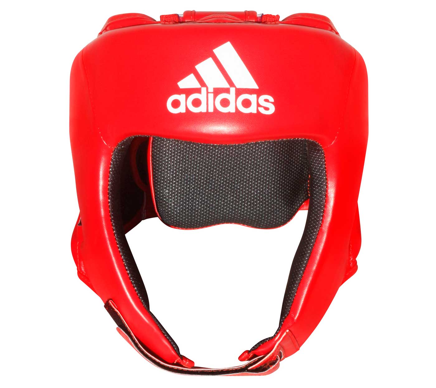 Шлем боксерский Adidas Hybrid 50 Head Guard adiH50HG красный 1400_1246