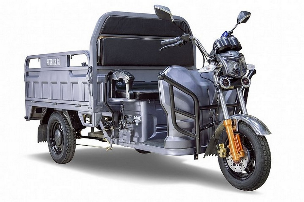 Грузовой электротрицикл Rutrike Гибрид 1500 60V1000W 021345-2053 серый 1200_799