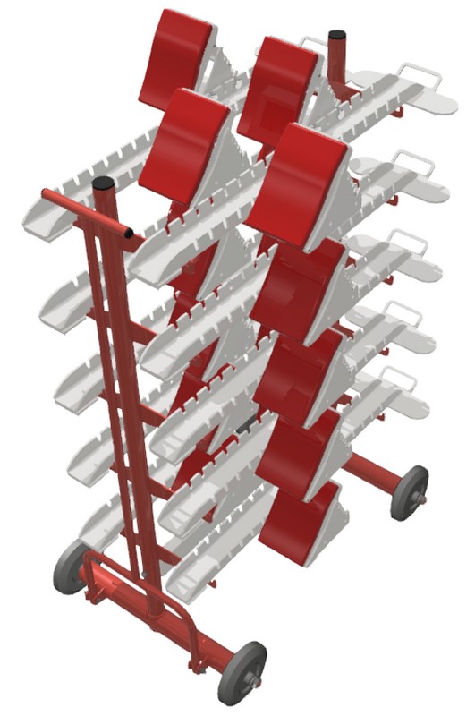 Тележка для транспортировки соревновательных стартовых колодок ФСИ 5521 531_800