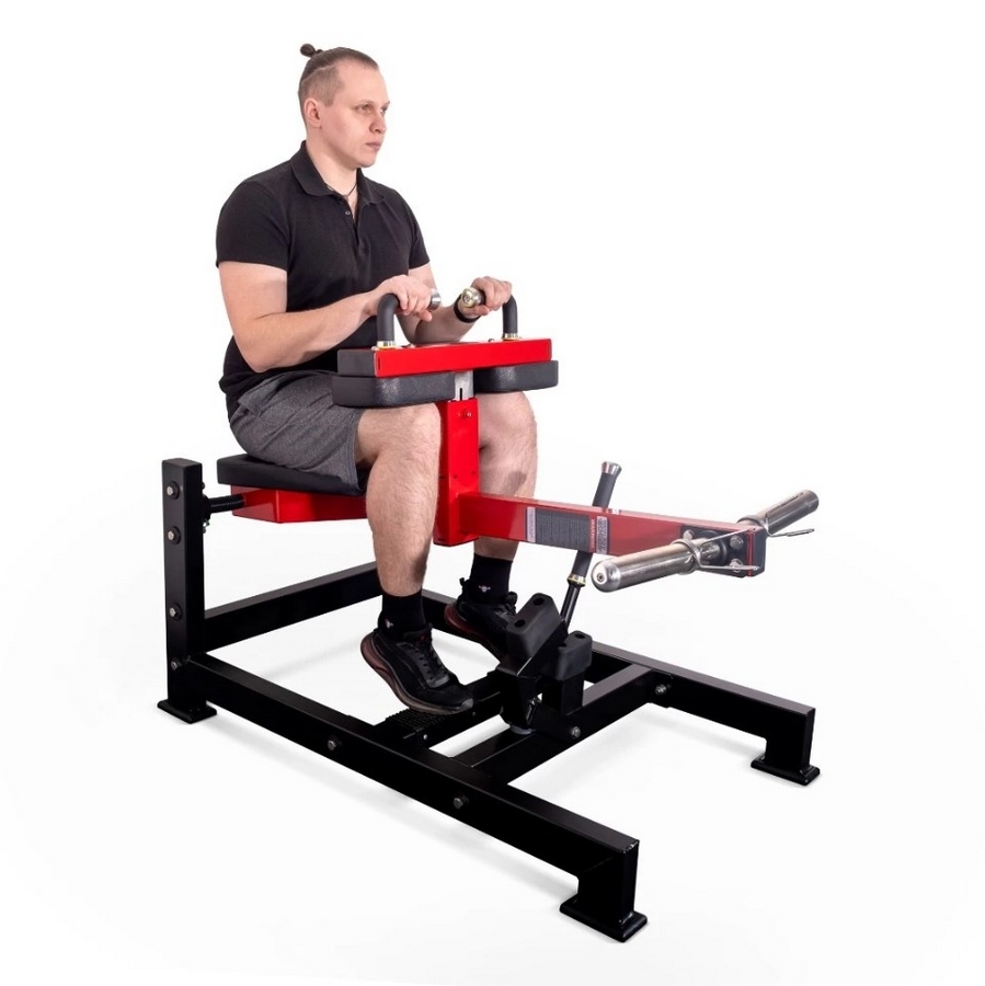 Голень сидя Protrain PP123 черно-красный 899_900