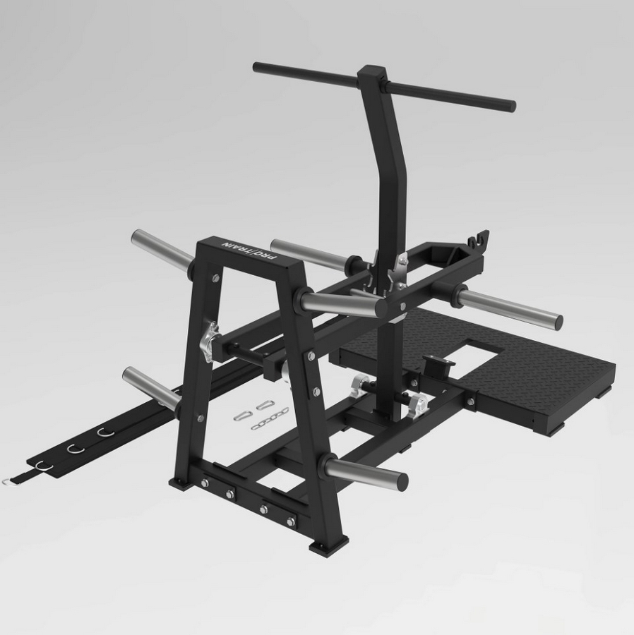 Приседания с поясом (колодец) на свободных весах Protrain PR-BS01B 898_900