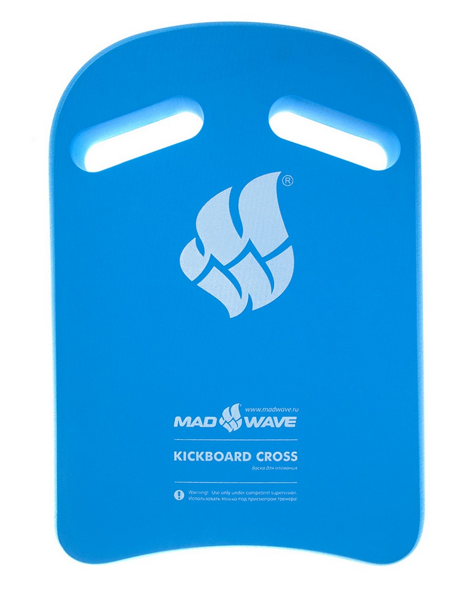 Доска для плавания Mad Wave Kickboard Cross M0724 04 0 04W синий 1560_2000