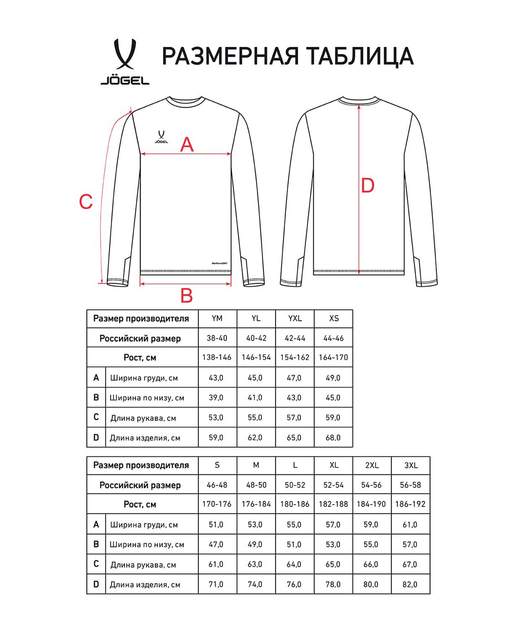 Свитер вратарский Jogel PerFormDRY SPLASH GK Jersey, серый 1663_2000