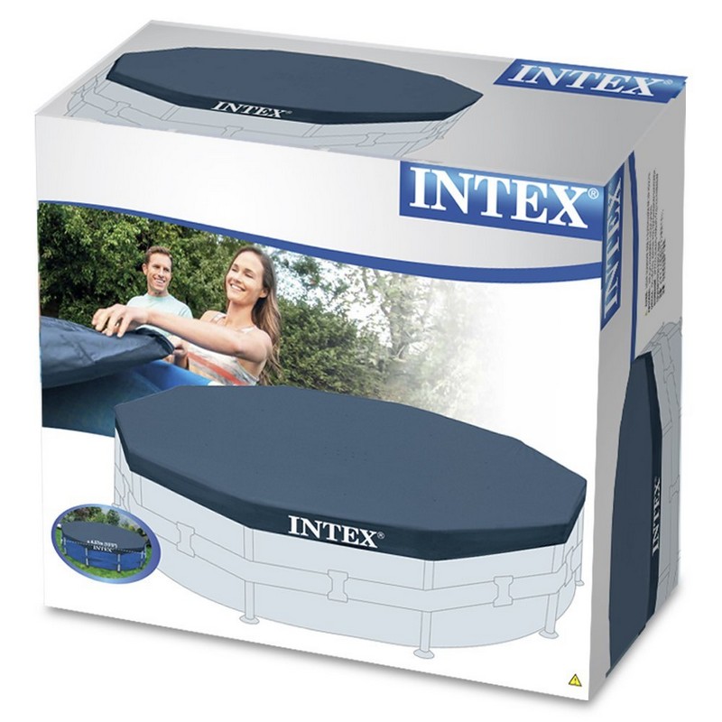 Тент для круглого каркасного бассейна 457х457см intex 28032 800_800