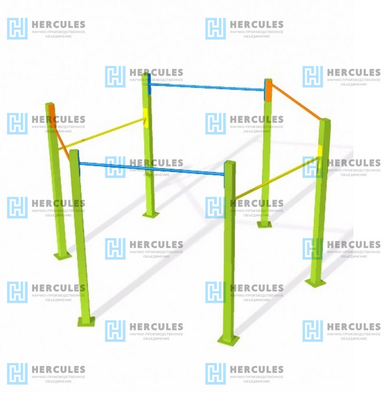 Комплекс из 6 турников Hercules 763_800