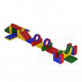 Игровой модуль детская полоса препятствий 18 элементов Dinamika ZSO-002887 120_120