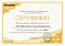 Сертификат на товар Коврик для йоги 180х60х0,65см Kampfer lime